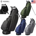 VESSEL キャディバッグ Player Air Stand スタンドバッグ 14分割トップ ベゼル ゴルフ 2025年モデル USA直輸入品