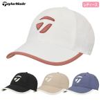 テーラーメイド TO181 ワイドブリムメタルTキャプ レディース 帽子 TaylorMade 2026秋冬モデル 日本正規品