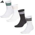  Adidas половина Crew длина s Lee полоса s носки BY630 мужской Golf одежда 2026 весна лето модель adidas Япония стандартный товар 