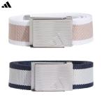 アディダス リバーシブル ストライプ ウェビングベルト KVM08 レディース ゴルフウェア 2025春夏モデル adidas 日本正規品