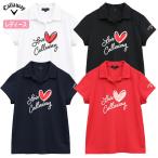 キャロウェイ ラブキャロウェイ半袖シャツ WOMENS C25134220 レディース ゴルフウェア ゴルフ 2025春夏モデル Callaway 日本正規品