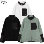  Callaway Karl боа флис полный Zip блузон C25217107 длинный рукав мужской Callaway Golf одежда 2025 осень-зима модель Япония стандартный товар 