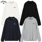  Callaway обратная сторона ворсистый sm- рубашка шея рубашка C25233111 длинный рукав мужской Callaway Golf одежда 2025 осень-зима модель Япония стандартный товар 