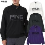  булавка PING половина Zip с высоким воротником Jaguar do вязаный 621-5275900 длинный рукав мужской Golf одежда 2025 осень-зима модель Япония стандартный товар 