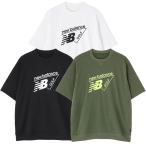  New balance половина рукав тренировочный вырез лодочкой тянуть over 012-6164002 мужской new balance 2026 весна лето модель Япония стандартный товар 