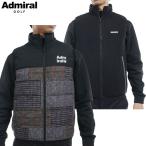  Admiral Admiral Golf двусторонний флис комбинированный лучший ADMA487 мужской Golf одежда 2024 осень-зима модель Япония стандартный товар 