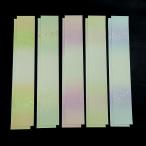 [ ограниченное количество 30%OFF] высококлассный . для tanzaku небо земля bokashi золотой серебряный песок ...5 -цветный набор 10 листов .. средний ширина (61×364mm)l каллиграфия каллиграфия сопутствующие товары временный название Вака произведение произведение 