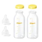 母乳実感 直付け哺乳瓶+乳首+KRキャップセット200ml（一般新生児用）２個セット