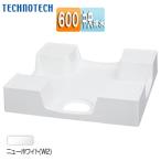  Techno Tec TPD600-CW2 поддон под стиральную машину [600×600 размер ][ центр осушение ][ зонт вверх ][ легкий хлеб ][ новый белый ]