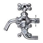 SANEI[JF12YK-13]三栄水栓　万能二口横水栓