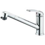 SANEI[K87101JV-13]三栄水栓　シングルワンホールスプレー混合栓