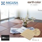 積水成型 敷込畳 システム畳 美草 MIGUSA アースカラーコレクション サンドビーチ 3枚セット 特注色