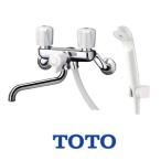 ◇TOTO TMS25C 2ハンドル浴室用シャワー水栓　【優良配送】