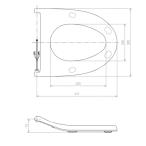 *{TOTO TCM7347R} подогрев сиденье для унитаза единица . покупка 