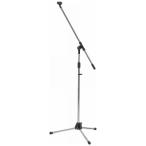 【A】マイクホルダー付き★ブームマイクスタンド★クローム★ブームタイプマイクスタンド★ブームタイプ／ストレートタイプ兼用★MBCS/CR