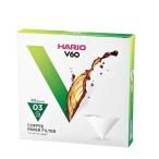 ハリオ VCF-03-40W V60用 コーヒー ペーパーフィルター03W 【40枚入 1〜6杯用 酸素漂白 コーヒー 円すい形 円錐 ハンドドリップ HARIO 新生活】