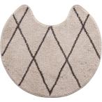 o Kato fami-yuru язык туалет коврик овальный 55×60cm слоновая кость 