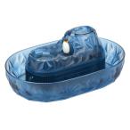 パール金属 流氷 ペンギン そうめん流し器 D-1407 【素麺 流しそうめん 流れる 電池 屋外 アウトドア 可能 クリア カラー ひんやり】