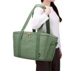 ショッピングカゴバッグ サーモス RFG-025KKI 保冷買い物籠カゴ用バッグ　カーキ　25L　底板付き