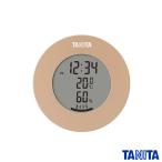 送料無料　タニタ　TT585BR　デジタル温湿度計　ブラウン
