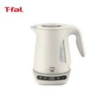 T-fal ジャスティン ロック コントロール アイボリー 1.2L KO823AJP 【セブジャパン 電気ケトル ポット 空焚き防止 オートオフ お湯漏れロック】
