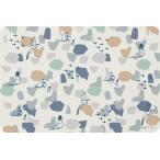 送料無料　ヨコズナ　ムーミン　珪藻土入りソフトバスマット　シェイプス