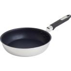 ショッピングIH対応 送料無料　ウルシヤマ金属工業　クワトロプラス　フライパン 22cm　IH対応　日本製