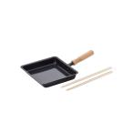 送料無料 和平フレイズ CS-039 千歳 鉄玉子焼18×18cmツール付