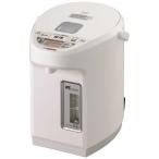 象印 電気ポット VE電気まほうびん 優湯生 2.2L ホワイト CV-WB22 WA ZOJIRUSHI 電動式 蒸気レス 省エネ