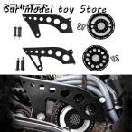 ショッピングハーレー 【並行輸入品】ハーレー  スポーツスターXL 2004-17 XL883 04-09用 1Xフロントプーリーカバー+1Xカウンタシャフトプーリーカ