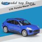 並行輸入品 WELLY 1:36 ポルシェ マカン ターボ シミュレータ プル バック車 SUV スケール モデル車ダイカストの車子供ギフト