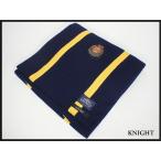 CRICKET school muffler *kli Kett / сделано в Японии / эмблема / шерсть / мужской /@A2/26.2-25