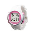 *山佐時計計器【TM-510（-WP）ホワイト×ピンク】DEMPA MANPO 電波時計内蔵 ウォッチタイプ万歩計（レギュラーモデル）歩数計 YAMASA 家電