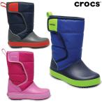 crocs クロックス キッズ ブーツ ロッジポイント スノー ブーツ キッズ 子供用 LodgePoint Snow Boot Kids 204660