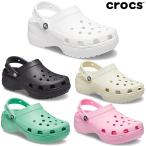 ショッピングジビッツ crocs クロックス レディース クラシック プラットフォーム クロッグ 軽量 厚底 サンダル クロッグ Classic Platform Clog W 206750