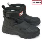 HUNTER Hunter WFS2000NYR женский W SHORT BUCKLE SNOW casual водонепроницаемый защищающий от холода . скользить BLK черный чёрный snow снегоступы winter ботинки 
