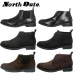 ノースデイト North Date 62405 62406 メンズ ビジネスシューズ スノーシューズ 防水 防滑 幅広 4E 軽量 雪道対応 ブラック 黒 紳士