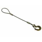 ロックワイヤー（ＪＩＳ）９ｍｍ×１．５Ｍ片側コース入フック付き