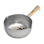 ◇ 谷口金属工業 和の職人 JAPANゆきひら鍋20cm ガス火専用 軽量 日本製 片手鍋 アルミ 雪平鍋 調理器具 キッチン雑貨