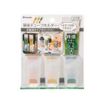イノマタ化学 薬味チューブホルダー 3P ホワイト 0359 キッチン 冷蔵庫 シンプル プラスチック INOMATA