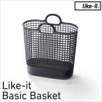 **. река страна промышленность место Like-it Basic Basket Town корзина большой серый LBB-17C прачечная стирка корзина место хранения ручка имеется простой Vaio форель eco сделано в Японии 