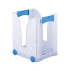 # неподвижный научно-исследовательский институт News литейщик жемчужно-белый F2346 газета держатель газета бумага место хранения подставка старый бумага место хранения шнур .. имеется с роликами . сделано в Японии 