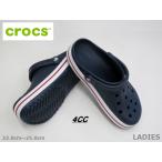 ショッピングクロックス SALE / crocs クロックス 205089-4CC バヤバンドクロック 耐水性 ストラップ付 クッション性 Laサンダル NV赤 22.0cm〜25.0cm ＜50%OFF＞