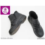 SALE / Pansy анютины глазки 4691 водонепроницаемый двойной застежка-молния 4E свободно резина материалы рукоятка сила Short La ботинки чёрный 22.5cm~25.0cm<20%OFF>