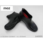 SALE / moz モズ 7200 レインシューズ おしゃれ ショート丈 La長靴 黒 22.5cm〜25.0cm（M/L表示展開） ＜22%OFF＞