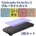 switch 2 ガラスフィルム 2枚セット ニンテンドースイッチ 2 有機el 保護フィルム ブルーライトカット 任天堂スイッチ OLED ガラスフィルム 強化ガラス フィルム