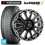 トヨタ ヴォクシー(90系)用 205/60R16 96Q XL ヨコハマ アイスガード7(IG70) ラ・ストラーダ アベンチュラスタッドレスタイヤホイール 4本セット