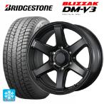 送料無料 スタッドレスタイヤホイールセット 265/65R17 112Q ブリヂストン ブリザック DMV3 正規品 # トピー ME-A 17-7.