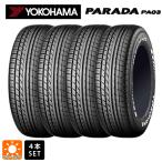 225/50R18 107/105H サマータイヤ 4本 ヨコハマ パラダ PA03 ブラックレター 新品