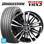 送料無料 スタッドレスタイヤホイールセット 215/60R17 96Q ブリヂストン ブリザック VRX3 正規品 # 共豊 スマック クレスト 17